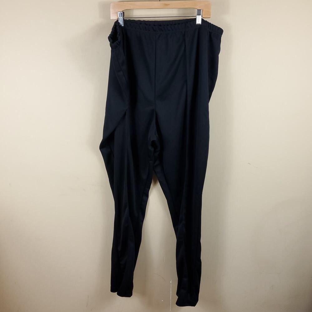 Woman Within Black Pull-on Leggings Size 30W Tall Length